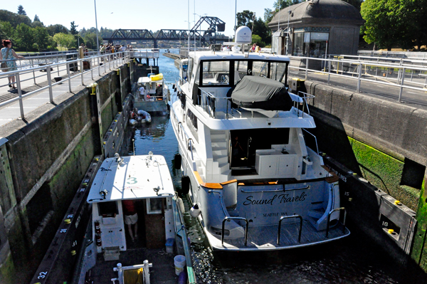 boats in the lock